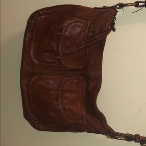 A brown purse